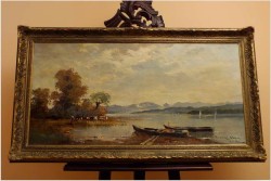 WIDOK NA JEZIORO BODENSEE (RANDOLF WEHN 1911-1987)