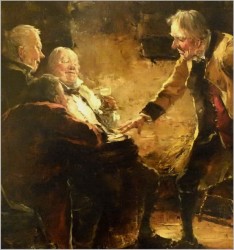 Gra w Karty - Dickmeis Gerhard (Heinsberg 1918 – 1978 Jülich)