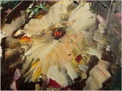 PAŁACOWE MALARSTWO! KWIATY W WAZONIE - Ingfried Paul HENZE-MORRO (1925-2013) CERTYFIKAT!