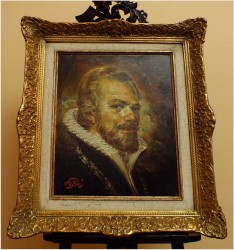 PORTRET MUSZKIETERA! org Prof. Willi DEPRÉ (1922-1995r.)