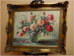 BUKIET KWIATÓW W WAZONIE ~ HEDWIG PETERMANN (1877-1919?)