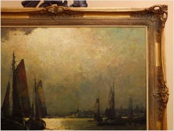 RARYTAS! NOKTURN MARYNISTYCZNY ! org HELMUT KALUZA 1912-1984 HAMBURG