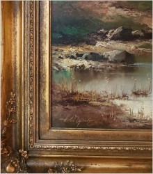 ROMANTYCZNE MALARSTWO - HANS WAGNER *1924