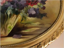 KOMPOZYCJA KWIATÓW W WAZONIE - HEDWIG PETERMANN (1877-1919)