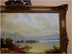 SIANOKOSY NAD JEZIOREM CHIEMSEE ~ HELMUT STADELHOFER ur.1914r 