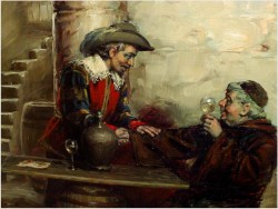 UNIKAT! DEGUSTACJA WINA ! org Prof. Willi DEPRÉ (1922-1995r.) „Blejtram, pieczęć lakowa!”