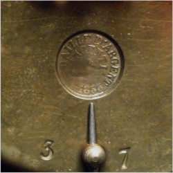 WSPANIAŁY MEDALOWY KOLEKCJONERSKI ZEGAR Z BRĄZU W STYLU LUDWIKA XV / ROCOCO 1855r. (Zobacz Film!)