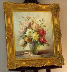 Kompozycja Kwiatów W Wazonie - Hedwig Petermann (1877-1919)