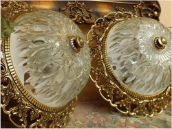 KOMPLET PAŁACOWYCH HISZPAŃSKICH PLAFONÓW (CENA ZA 2SZT.)