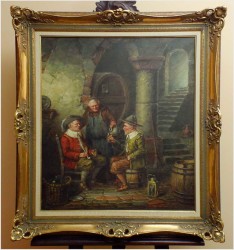 POLECAMY! MALARSTWO DAWNYCH MISTRZÓW, PRÓBA WINA U MNICHA - org HEIN VAN DOREN ur. (1930r Düsseldorf )