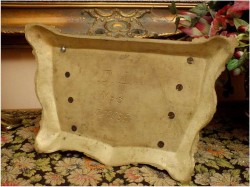 Sygnowany francuski mosiężny listownik do biura!