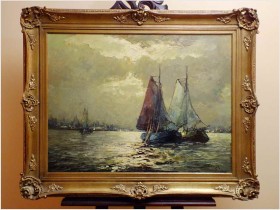 POLECAMY!  NOKTURN MARYNISTYCZNY ! org HELMUT KALUZA 1912-1984 HAMBURG