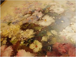 AUKCYJNY MALARZ! KWIATY W WAZONIE - Ingfried Paul HENZE-MORRO (1925-2013) CERTYFIKAT!