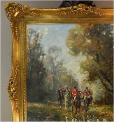 WYJAZD NA POLOWANIE - KARL MOHR *1922