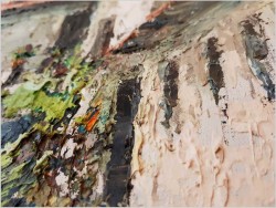 MALARSTWO SZPACHLOWE!!!  LAGO DI LUGANO GANDRIA - Constantino PROIETTO (1910-1979)