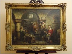 ROZMOWA PRZY WINIE ! org HEIN VAN DOREN ur. 1930r (CERTYFIKAT!)