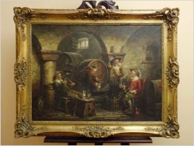 ROZMOWA PRZY WINIE ! org HEIN VAN DOREN ur. 1930r (CERTYFIKAT!)