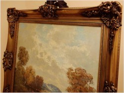 PEJZAŻ Z KROWAMI, RANDOLF WEHN 1911r.- CERTYFIKAT!