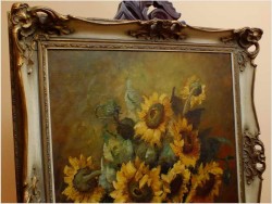 MEGA RARYTAS! SŁONECZNIKI ~ RICHARD KROTZ (*1929)