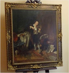 POZYCJA GODNA POLECANIA! SKRZYPEK - DICKMEIS GERHARD (Heinsberg 1918 – 1978 Jülich)