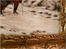 Panorama Batalistyczna! Epizod z Wojny Fracusko-Pruskiej z 1871 Roku / Sygn. Adolf Wald XIXw.