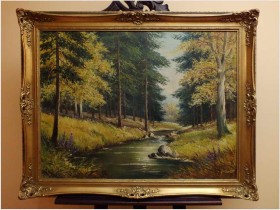 POLECAMY! PIĘKNA JESIEŃ - sygn. GOTTHARDT XXw.