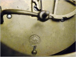 MEDALOWY WYJĄTKOWY ZEGAR FIGURALNY - BRĄZ (JAPY FRERES 1840r.) ZIELONY ONYX!