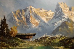 MALARSTWO SZPACHLOWE - org HERBERT UERPMANN (1911-1996)