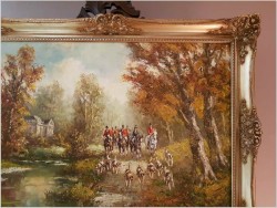 POLECAMY! WYJAZD NA POLOWANIE - WLADIMIR GRECHOW (*1917 IN MOSCOW)