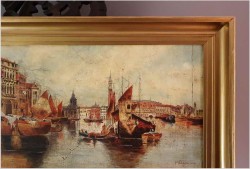 Wenecja | Widok na Canale Grande - Pietro Fragiacomo (Italy 1856-1922)