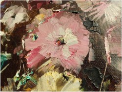 PAŁACOWE MALARSTWO! KWIATY W WAZONIE - Ingfried Paul HENZE-MORRO (1925-2013) CERTYFIKAT!