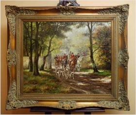 WYJAZD NA POLOWANIE - HORST ALTERMANN (1925-1978)