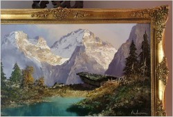 Cudne Arcydzieło! Karwendelspitze - Herbert Uerpmann (1911-1996)