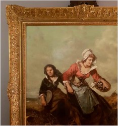 Malarstwo Aukcyjne! Powrót Przez Wydmy - Dickmeis Gerhard (Heinsberg 1918 - 1978 Jülich)