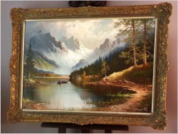 Widok na jezioro Urnersee  - Gustaw Weiss/Guwe XXL