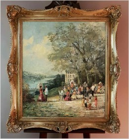 Pozycja Godna Uwagi !!! Piknik w Parku - Christian Stemmeler  *1928