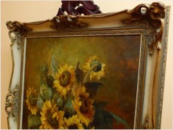 MEGA RARYTAS! SŁONECZNIKI ~ RICHARD KROTZ (*1929)