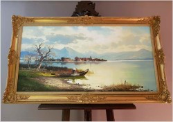 Jezioro Chiemsee ~ Helmut Stadelhofer (1914- 1979)