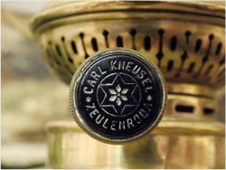 STARA LAMPA NAFTOWA - CARL KNEUSEL ZEULENRODA XIXw.