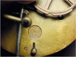 POLECAMY! PIĘKNY WIDOWISKOWY MOSIĘŻNY ZEGAR Z FRANCJI XIXw. (Medaile de Bronze)