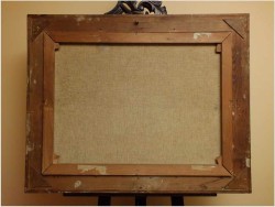 ROMANTYZM! PEJZAŻ ZE SZTAFAŻEM ~ KARL SCHMIDBAUER (Österreich 1921-1998)