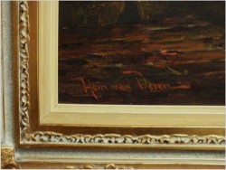 MALARSTWO AUKCYJNE! DEGUSTACJA WINA! org HEIN VAN DOREN ur. 1930r (ROZMIAR XXL)