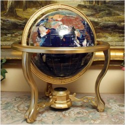 POLECAMY WIELKI GLOBUS, KAMIENIE PÓŁSZLACHETNE DO BIURA