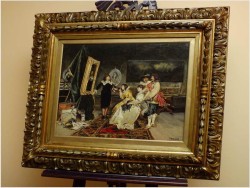 POLECAMY! W PRACOWNI, ATELIER MALARZA - BENNETT, Frank Moss (1874-1952)