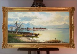 Jezioro Chiemsee ~ Helmut Stadelhofer (1914- 1979)