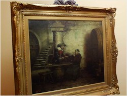 UNIKAT! DEGUSTACJA WINA ! org Prof. Willi DEPRÉ (1922-1995r.) „Blejtram, pieczęć lakowa!”