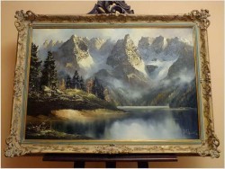 PIĘKNE DOLOMITY, MONTE CRISTALLO - J.E.LEMKE (*1916 Falkenberg)