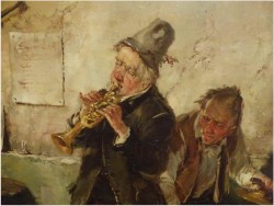 RARYTAS! MUZYKA I WINO - DICKMEIS GERHARD (Heinsberg 1918 – 1978 Jülich)