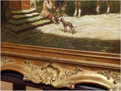 POLECAMY! PRZED OBERŻĄ ~ MAX OHMAYER *1903 (Akademie in München)