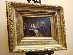 WYJĄTKOWY OBRAZ ROKOKO! - BENNETT, Frank Moss (1874-1952)